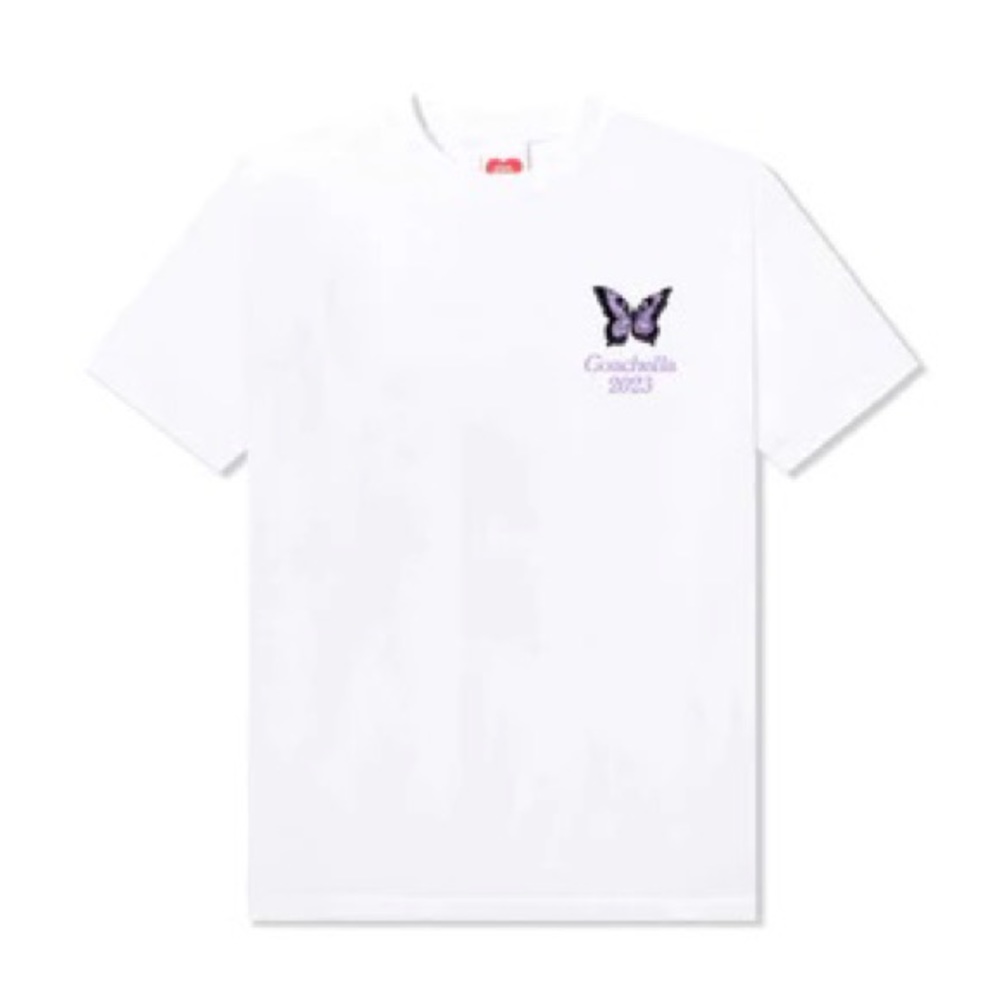 Verdy x Coachella white girls don’t cry tee size small NEW